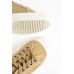 Dolce Beige Canvas Sneaker